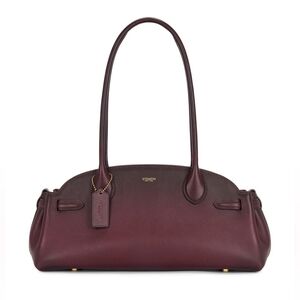 Coach Merlot Empire Carryall 34 Leather Shoulder Bag NWT